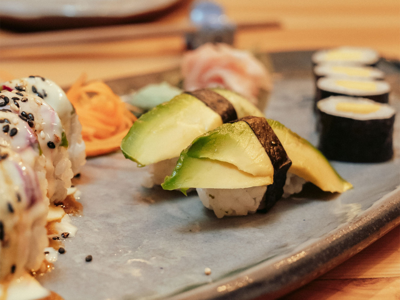sushi saludable